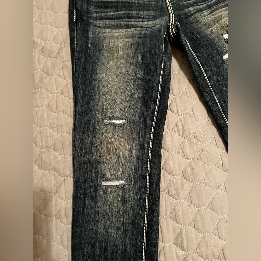 ALMOST FAMOUS~LOW RISE~SKINNY JEANS~7 - Picture 12 of 12